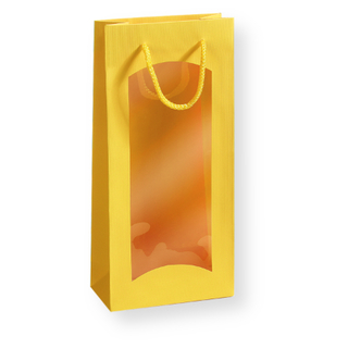 Papiertten, Aspekt, 2 Flaschen (0,75 l), gelb