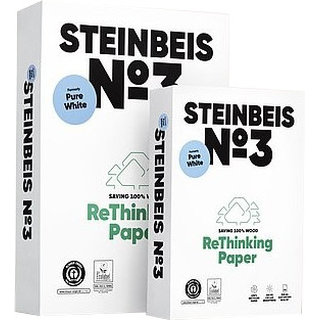 Steinbeis No.3 (PureWhite), Recycling, DIN A4, 80 g/m