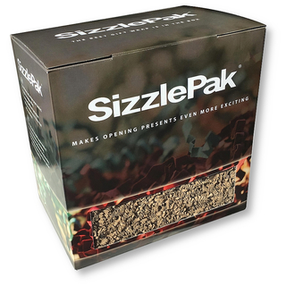 SizzlePak, Fllmaterial aus farbigem Kraftpapier